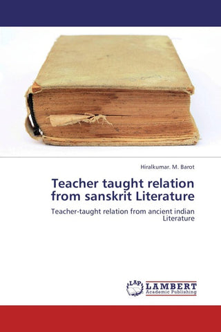 Teacher taught relation from sanskrit Literature