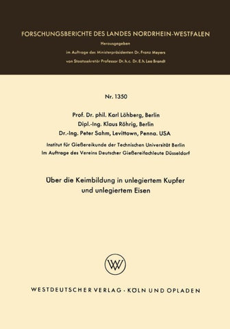Über die Keimbildung in unlegiertem Kupfer und unlegiertem Eisen