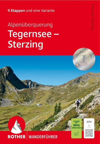 ROTHER Wanderführer Alpenüberquerung Tegernsee – Sterzing