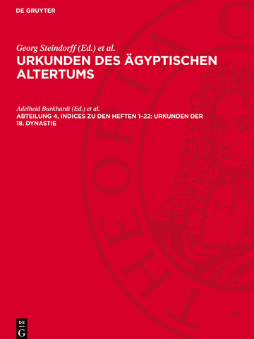 Corrigenda zu den Heften 5–16