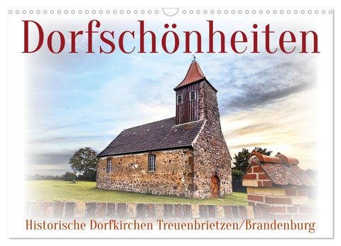 Dorfschönheiten (Wandkalender 2027 DIN A3 quer), CALVENDO Monatskalender