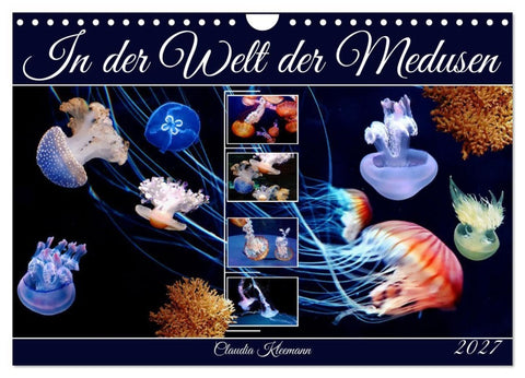 In der Welt der Medusen (Wandkalender 2027 DIN A4 quer), CALVENDO Monatskalender