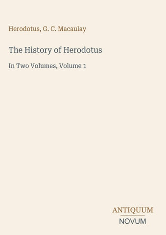The History of Herodotus
