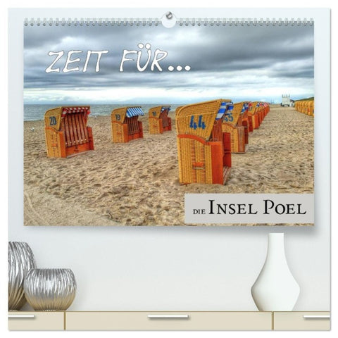 Zeit für... die Insel Poel (hochwertiger Premium Wandkalender 2027 DIN A2 quer), Kunstdruck in Hochglanz