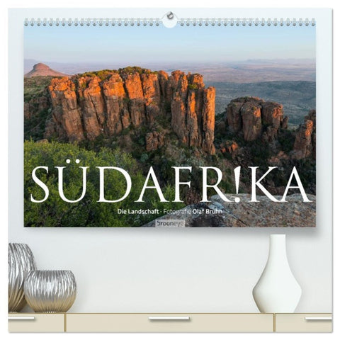 Südafrika - Die Landschaft (hochwertiger Premium Wandkalender 2026 DIN A2 quer), Kunstdruck in Hochglanz