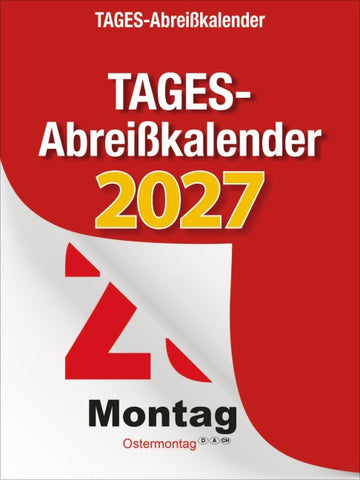 Tages-Abreisskalender 2027