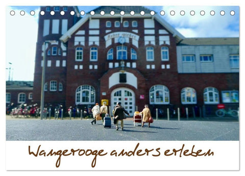 Wangerooge anders erleben (Tischkalender 2027 DIN A5 quer), CALVENDO Monatskalender