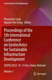 Proceedings of the 5th International Conference on Geotechnics for Sustainable Infrastructure Development