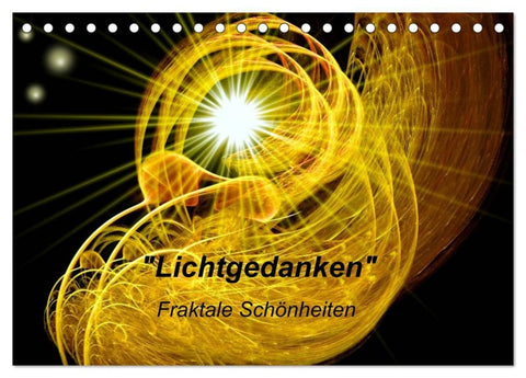 Lichtgedanken (Tischkalender 2027 DIN A5 quer), CALVENDO Monatskalender