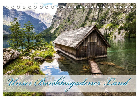 Unser Berchtesgadener Land (Tischkalender 2027 DIN A5 quer), CALVENDO Monatskalender