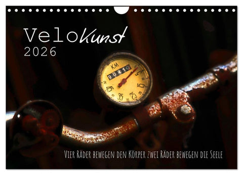 Velo Kunst (Wandkalender 2026 DIN A4 quer), CALVENDO Monatskalender