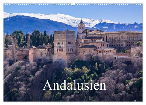Andalusien (Wandkalender 2027 DIN A2 quer), CALVENDO Monatskalender