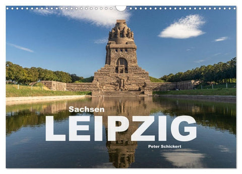 Sachsen - Leipzig (Wandkalender 2027 DIN A3 quer), CALVENDO Monatskalender