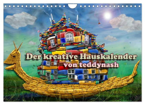 Der kreative Hauskalender (Wandkalender 2026 DIN A4 quer), CALVENDO Monatskalender