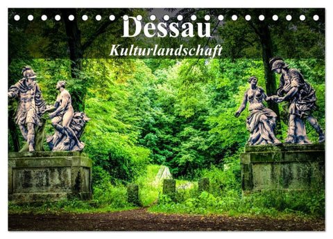 Dessau - Kulturlandschaft (Tischkalender 2026 DIN A5 quer), CALVENDO Monatskalender