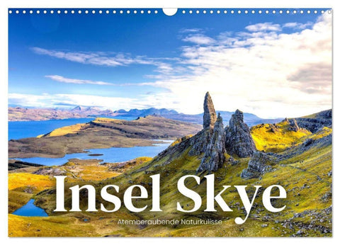 Insel Skye - Atemberaubende Naturkulisse (Wandkalender 2027 DIN A3 quer), CALVENDO Monatskalender