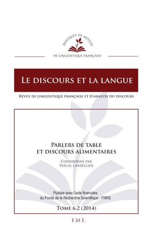 Parlers de table et discours alimentaires
