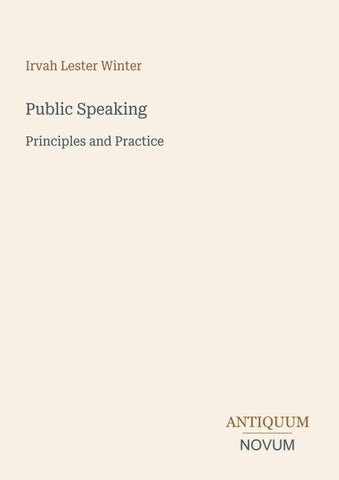 Public Speaking