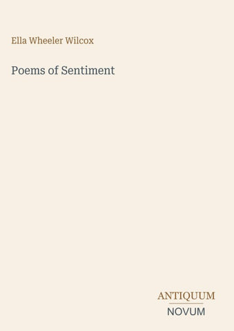 Poems of Sentiment