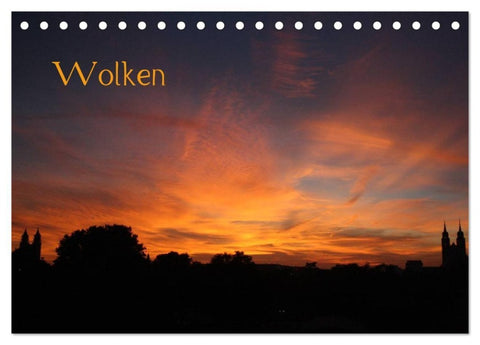 Wolken (Tischkalender 2027 DIN A5 quer), CALVENDO Monatskalender