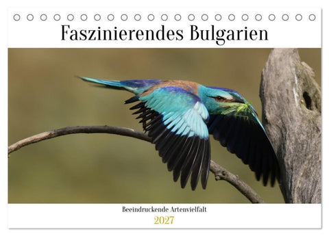 Faszinierendes Bulgarien (Tischkalender 2027 DIN A5 quer), CALVENDO Monatskalender