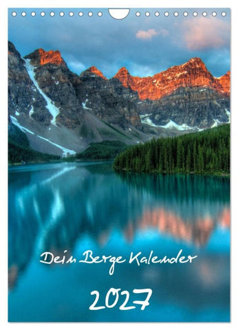 Dein Berge Kalender (Wandkalender 2027 DIN A4 hoch), CALVENDO Monatskalender