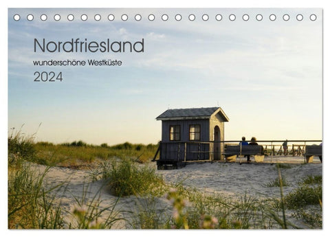 Nordfriesland - wunderschöne Westküste (Tischkalender 2027 DIN A5 quer), CALVENDO Monatskalender