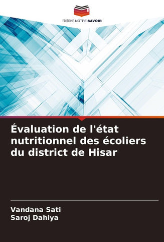 Évaluation de l'état nutritionnel des écoliers du district de Hisar