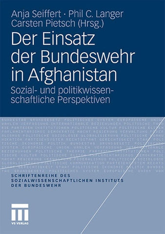 Der Einsatz der Bundeswehr in Afghanistan