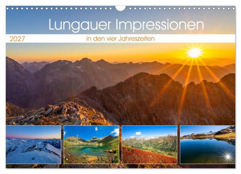 Lungauer Impressionen (Wandkalender 2027 DIN A3 quer), CALVENDO Monatskalender