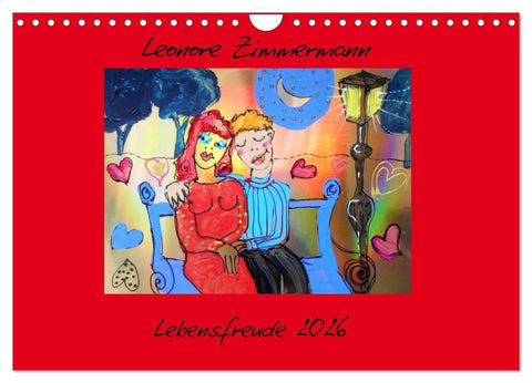 Lebensfreude 2026 (Wandkalender 2026 DIN A4 quer), CALVENDO Monatskalender