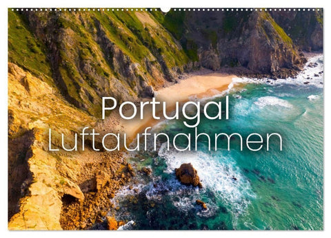 Portugal Luftaufnahmen (Wandkalender 2027 DIN A2 quer), CALVENDO Monatskalender