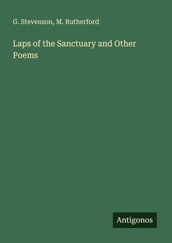 Laps of the Sanctuary and Other Poems