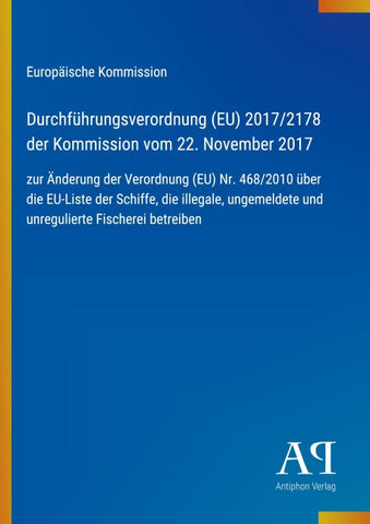 Durchführungsverordnung (EU) 2017/2178 der Kommission vom 22. November 2017