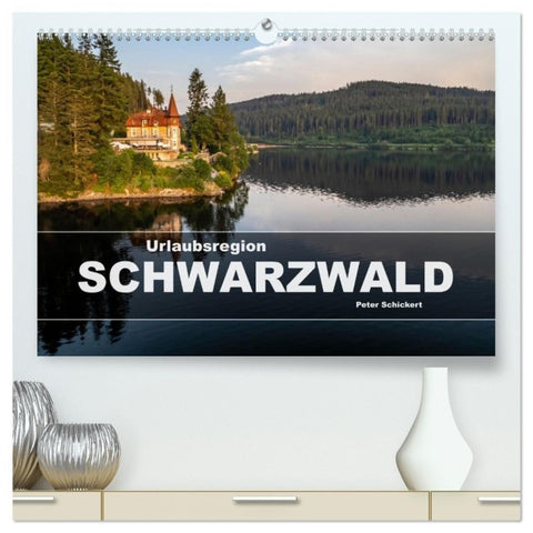 Urlaubsregion Schwarzwald (hochwertiger Premium Wandkalender 2027 DIN A2 quer), Kunstdruck in Hochglanz
