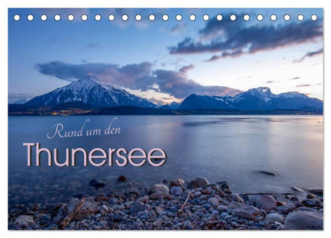 Rund um den Thunersee (Tischkalender 2026 DIN A5 quer), CALVENDO Monatskalender