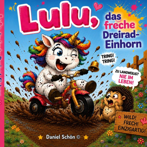 Lulu, das freche Dreirad-Einhorn