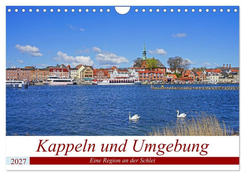 Kappeln und Umgebung (Wandkalender 2027 DIN A4 quer), CALVENDO Monatskalender