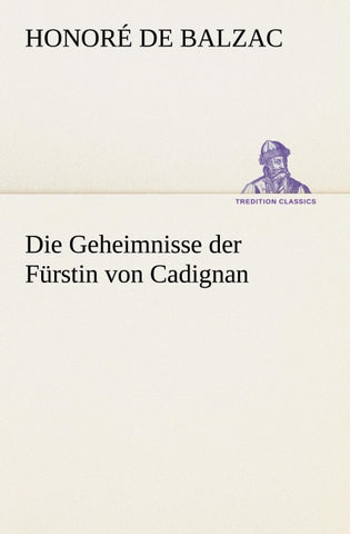 Die Geheimnisse der Fürstin von Cadignan
