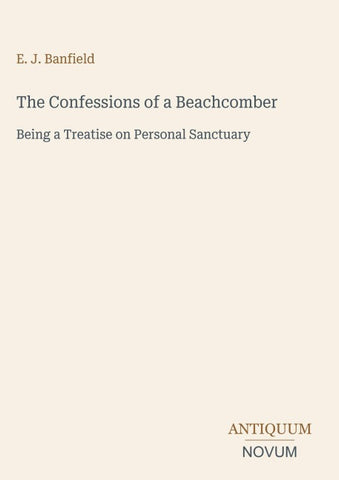 The Confessions of a Beachcomber