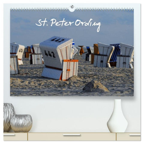 St. Peter Ording (hochwertiger Premium Wandkalender 2026 DIN A2 quer), Kunstdruck in Hochglanz