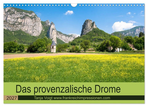 Provenzalisches Drome (Wandkalender 2027 DIN A3 quer), CALVENDO Monatskalender