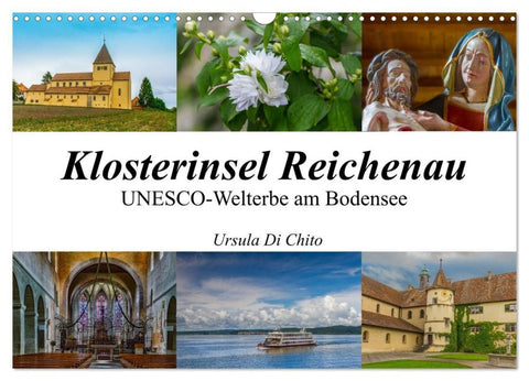 Klosterinsel Reichenau - UNESCO-Welterbe am Bodensee (Wandkalender 2027 DIN A3 quer), CALVENDO Monatskalender