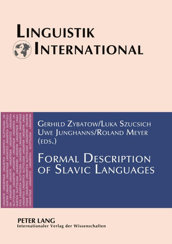 Formal Description of Slavic Languages
