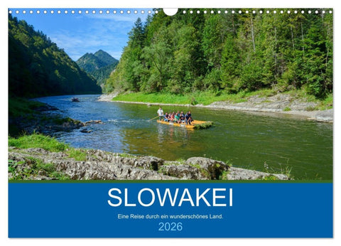 Slowakei - Eine Reise durch ein wunderschönes Land. (Wandkalender 2026 DIN A3 quer), CALVENDO Monatskalender