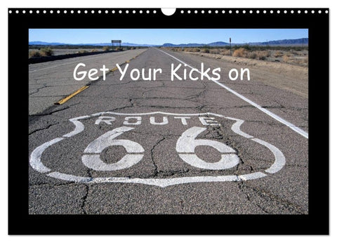 Get Your Kicks on Route 66 (Wandkalender 2026 DIN A3 quer), CALVENDO Monatskalender