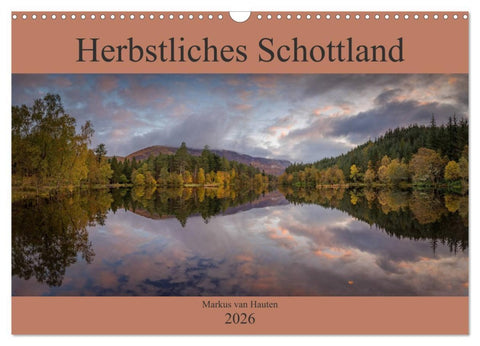 Herbstliches Schottland (Wandkalender 2026 DIN A3 quer), CALVENDO Monatskalender