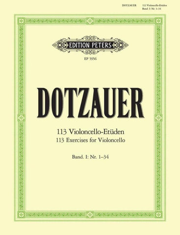 113 Violoncello-Etüden