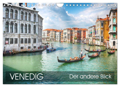 Venedig - Der andere Blick (Wandkalender 2026 DIN A4 quer), CALVENDO Monatskalender
