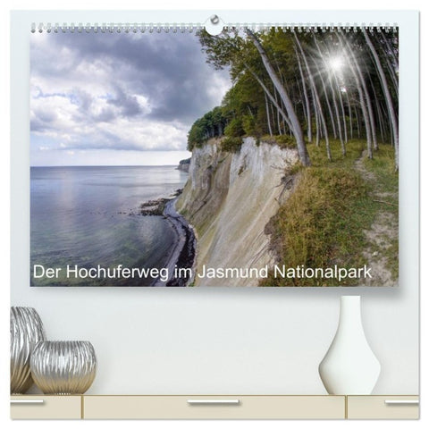 Der Hochuferweg im Jasmund Nationalpark (hochwertiger Premium Wandkalender 2027 DIN A2 quer), Kunstdruck in Hochglanz